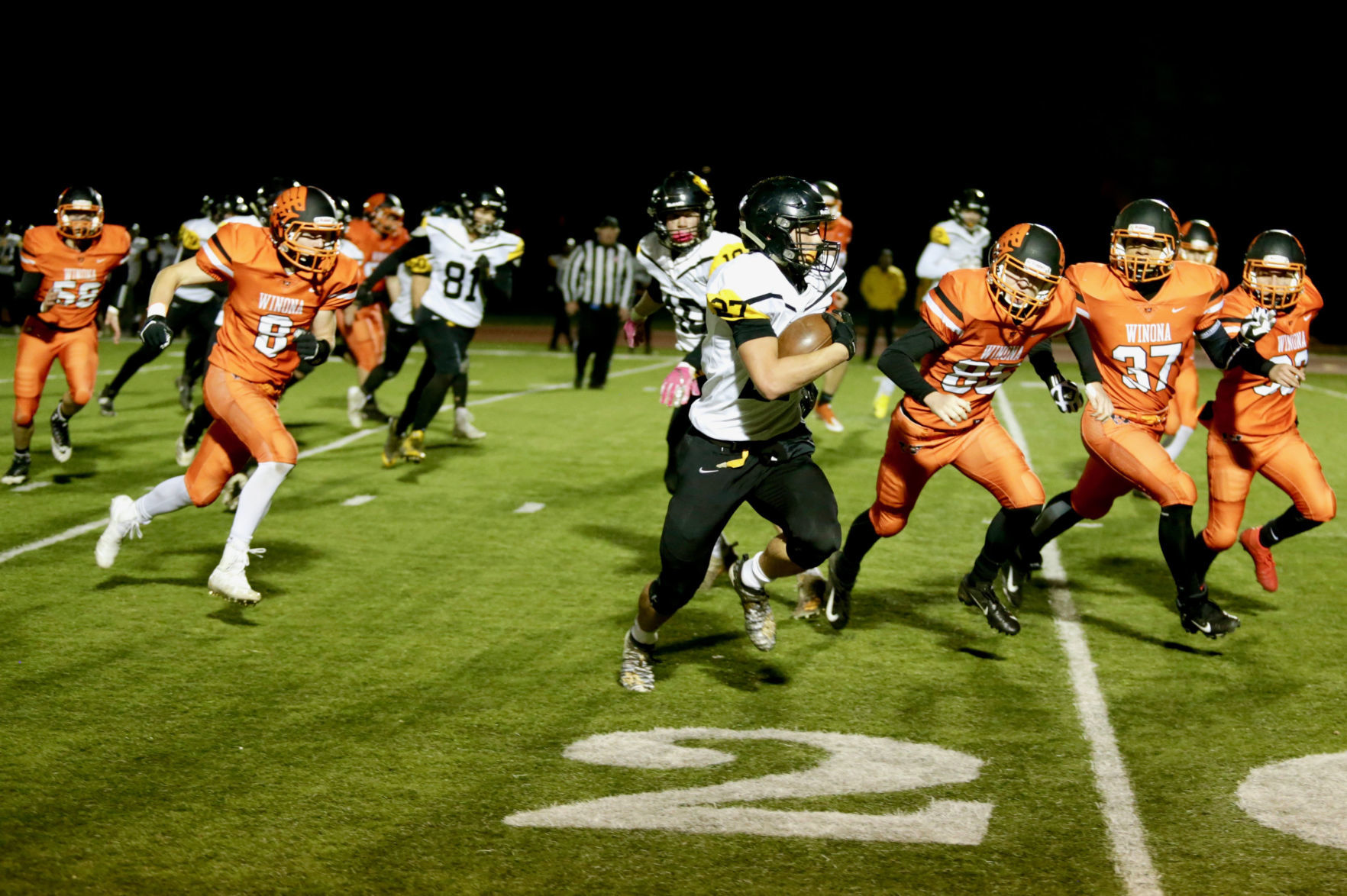 Winona Senior High School Football vs Byron